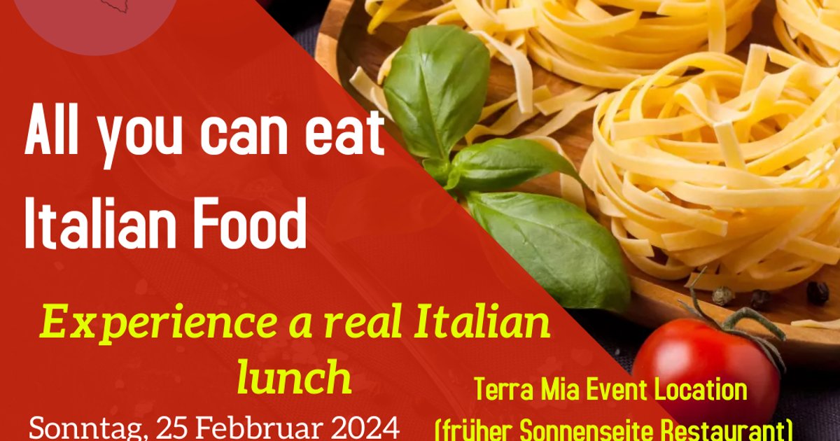 "All you can eat Italian Food" Urlaubsregion Bad Hönningen
