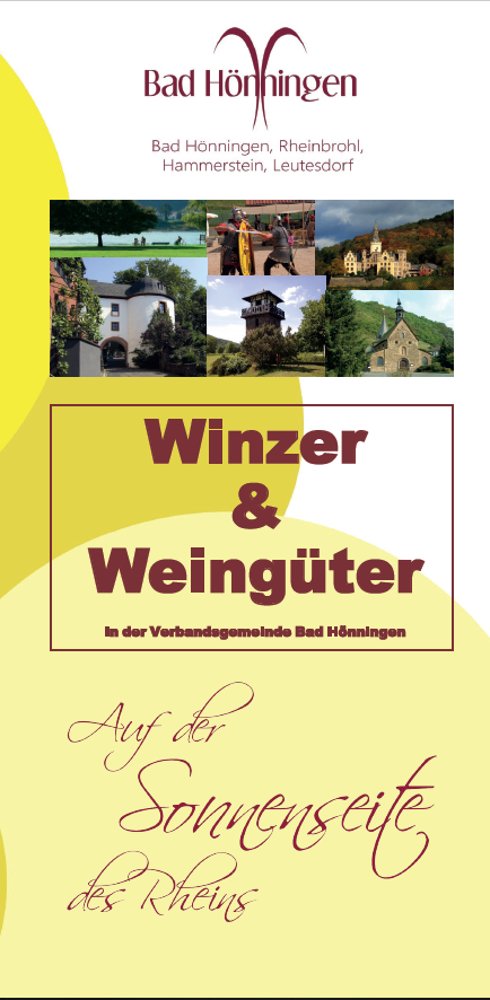 Winzer und Weingüter Flyer